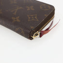 LOUIS VUITTON Monogram Portefeuille Clemence Long Wallet M60742 LV Auth 154212-15