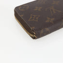 LOUIS VUITTON Monogram Portefeuille Clemence Long Wallet M60742 LV Auth 154212-16