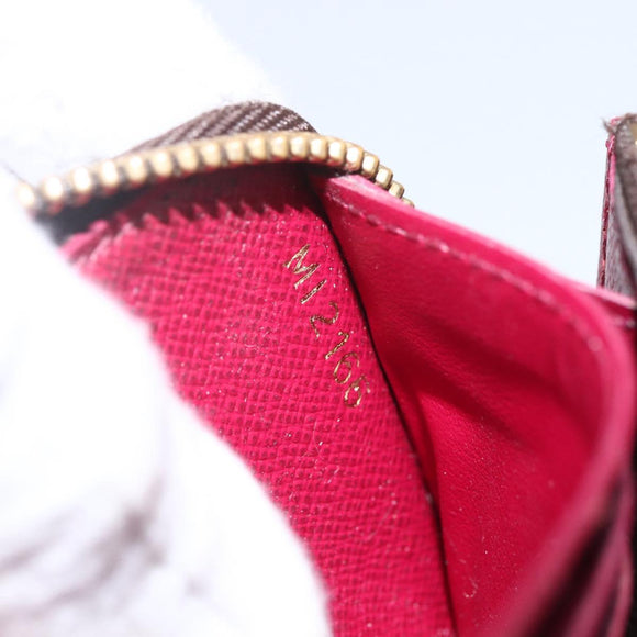 LOUIS VUITTON Monogram Portefeuille Clemence Long Wallet M60742 LV Auth 154212