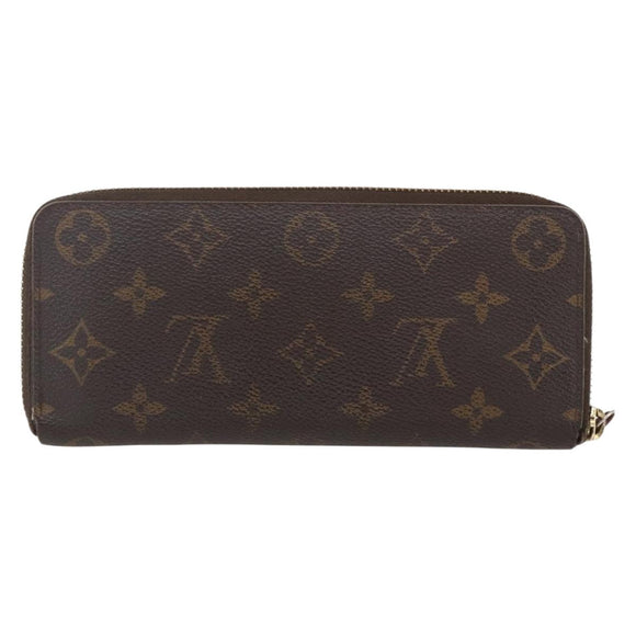LOUIS VUITTON Monogram Portefeuille Clemence Long Wallet M60742 LV Auth 154212