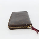 LOUIS VUITTON Monogram Portefeuille Clemence Long Wallet M60742 LV Auth 154212-3