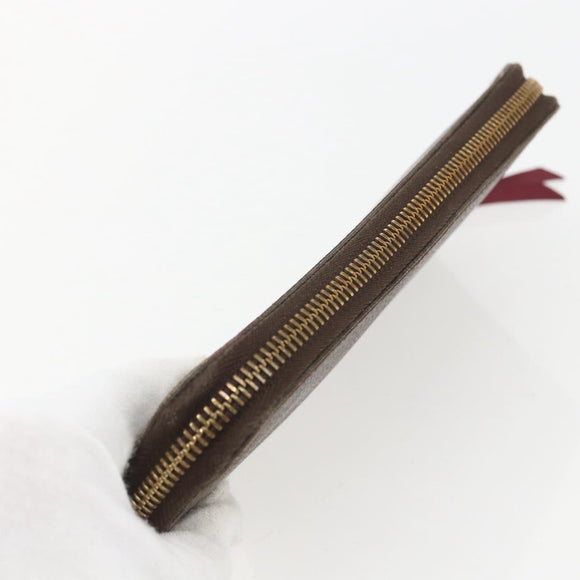 LOUIS VUITTON Monogram Portefeuille Clemence Long Wallet M60742 LV Auth 154212