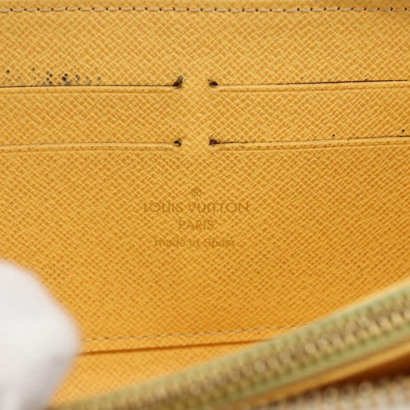 LOUIS VUITTON Damier Azur Illustre balloon Zippy Wallet N63006 LV Auth 154213