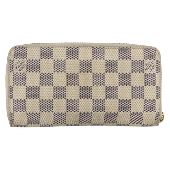 LOUIS VUITTON Damier Azur Illustre balloon Zippy Wallet N63006 LV Auth 154213