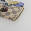LOUIS VUITTON Damier Azur Illustre balloon Zippy Wallet N63006 LV Auth 154213-7