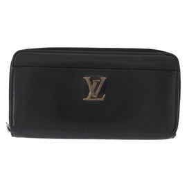 LOUIS VUITTON Zippy Rock Me Long Wallet Leather Black M62622 LV Auth 154214 - 0