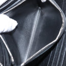 LOUIS VUITTON Zippy Rock Me Long Wallet Leather Black M62622 LV Auth 154214-20