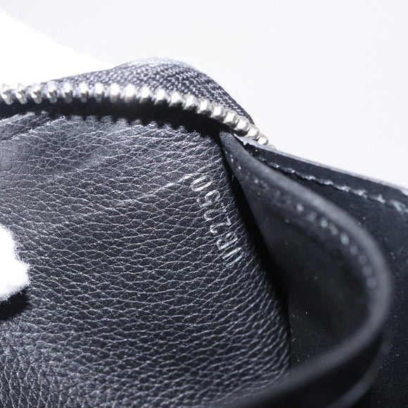 LOUIS VUITTON Zippy Rock Me Long Wallet Leather Black M62622 LV Auth 154214