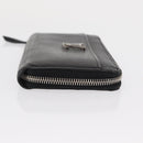 LOUIS VUITTON Zippy Rock Me Long Wallet Leather Black M62622 LV Auth 154214-4