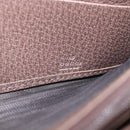 GUCCI GG Supreme Web Sherry Line Long Wallet PVC Beige Red 523153 Auth 154216-14