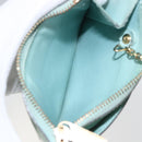 LOUIS VUITTON Vernis Miroir Pochette Cles Purse Mint Green M63854 LV Auth 154221-11