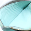 LOUIS VUITTON Vernis Miroir Pochette Cles Purse Mint Green M63854 LV Auth 154221-20