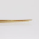 HERMES Buffalo Horn Kankanashi plastic Beige Auth 154222-12