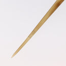 HERMES Buffalo Horn Kankanashi plastic Beige Auth 154222-4