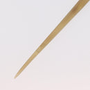 HERMES Buffalo Horn Kankanashi plastic Beige Auth 154222-7