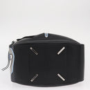 LOEWE Hammock Bag Leather Loewe x Paula's Ibiza Black Silver Auth 154224SM-5