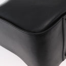 LOEWE Hammock Bag Leather Loewe x Paula's Ibiza Black Silver Auth 154224SM-17