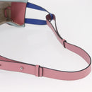 LOEWE Hammock Bag Leather Loewe x Paula's Ibiza Black Silver Auth 154224SM-7