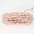 Miu Miu Matelasse Wonder Hand Bag Satin Pink Gold 5BC125 Auth 154226SM-5