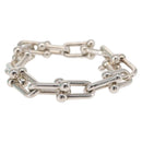 TIFFANY&Co. Hardware Large Bracelet Ag925 Silver Auth 154227SM-3