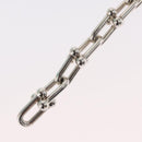 TIFFANY&Co. Hardware Large Bracelet Ag925 Silver Auth 154227SM-5