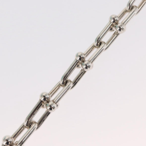 TIFFANY&Co. Hardware Large Bracelet Ag925 Silver Auth 154227SM