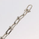 TIFFANY&Co. Hardware Large Bracelet Ag925 Silver Auth 154227SM-7