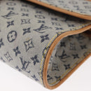 LOUIS VUITTON Monogram Mini Camille Chain Shoulder Bag Blue M92002 Auth 154228SM-11