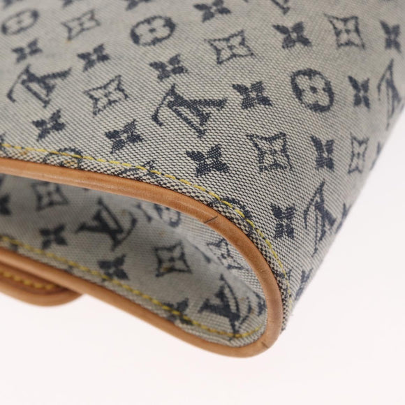 LOUIS VUITTON Monogram Mini Camille Chain Shoulder Bag Blue M92002 Auth 154228SM