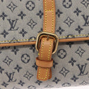 LOUIS VUITTON Monogram Mini Camille Chain Shoulder Bag Blue M92002 Auth 154228SM-14