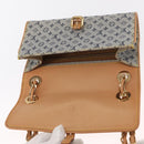 LOUIS VUITTON Monogram Mini Camille Chain Shoulder Bag Blue M92002 Auth 154228SM-15