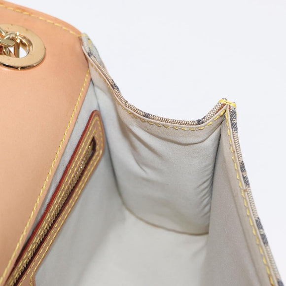 LOUIS VUITTON Monogram Mini Camille Chain Shoulder Bag Blue M92002 Auth 154228SM