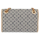 LOUIS VUITTON Monogram Mini Camille Chain Shoulder Bag Blue M92002 Auth 154228SM-3