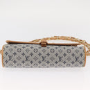 LOUIS VUITTON Monogram Mini Camille Chain Shoulder Bag Blue M92002 Auth 154228SM-9