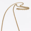 SAINT LAURENT Micro Hand Bag Leather Black Gold Auth 154229SM-10