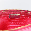 PRADA Shoulder Bag Nylon Pink Gold Auth 154238-19