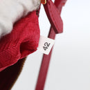 PRADA Shoulder Bag Nylon Pink Gold Auth 154238-11