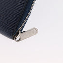 LOUIS VUITTON Epi Zippy Wallet Long Wallet Blue M61873 LV Auth 154243-8