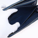 LOUIS VUITTON Epi Zippy Wallet Long Wallet Blue M61873 LV Auth 154243-18