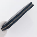 LOUIS VUITTON Epi Zippy Wallet Long Wallet Blue M61873 LV Auth 154243-5