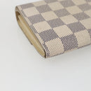 LOUIS VUITTON Damier Azur Portefeuille Sarah Long Wallet N61735 LV Auth 154245-16