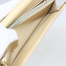 LOUIS VUITTON Damier Azur Portefeuille Sarah Long Wallet N61735 LV Auth 154245-19