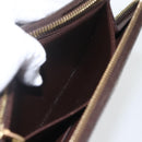 LOUIS VUITTON Damier Ebene Zippy Wallet Long Wallet N41661 LV Auth 154246-21