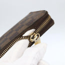 LOUIS VUITTON Damier Ebene Zippy Wallet Long Wallet N41661 LV Auth 154246-9