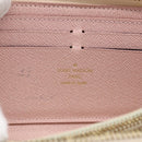 LOUIS VUITTON Damier Azur Portefeuille Clemence Long Wallet N61264 Auth 154247-10