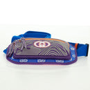 GUCCI Interlocking G Waist Bag Nylon Purple Silver 752102 Auth 154250M-5