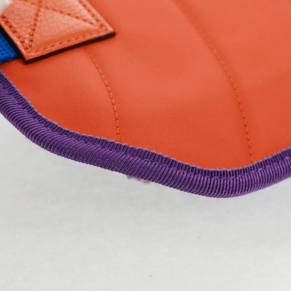 GUCCI Interlocking G Waist Bag Nylon Purple Silver 752102 Auth 154250M
