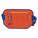 GUCCI Interlocking G Waist Bag Nylon Purple Silver 752102 Auth 154250M-2