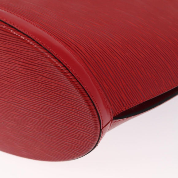 LOUIS VUITTON Epi Saint Jacques Shopping Shoulder Bag Red M52277 LV Auth 154251