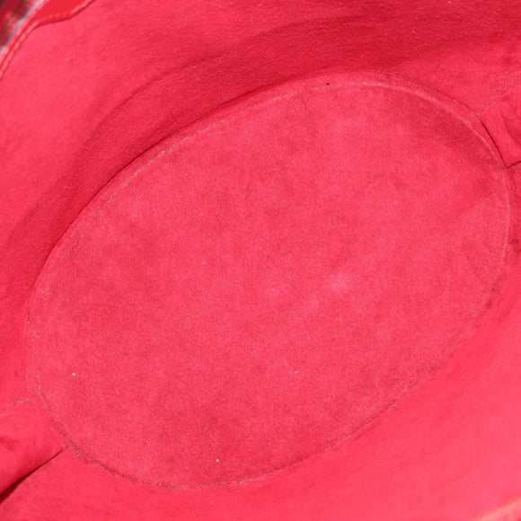 LOUIS VUITTON Epi Saint Jacques Shopping Shoulder Bag Red M52277 LV Auth 154251